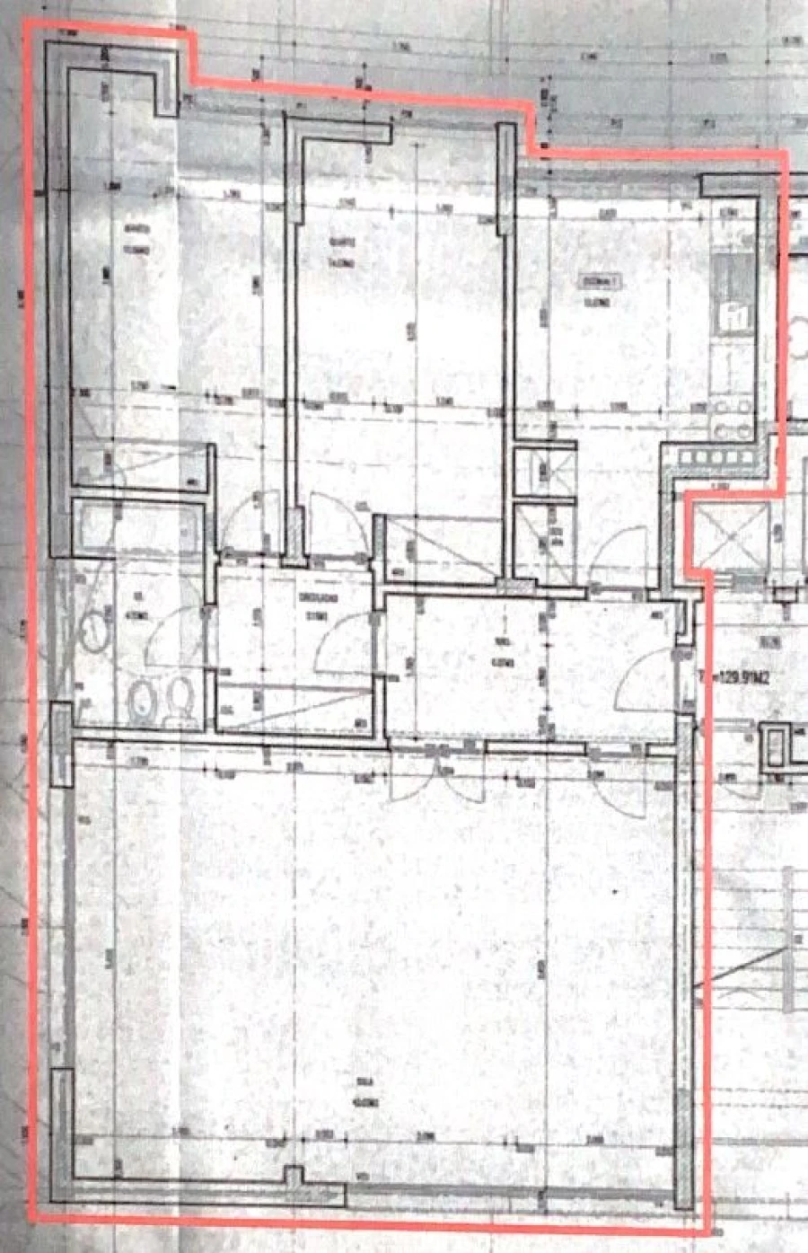 Apartamento T2 para Venda em Alfragide Planta 1