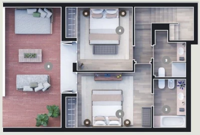 Moradia T2 para Venda em Albufeira e Olhos de Água