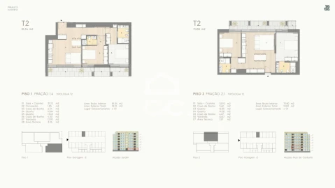 Apartamento T3 para Venda em Arcozelo