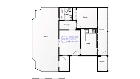 Apartamento T1 para Venda em Armação de Pera