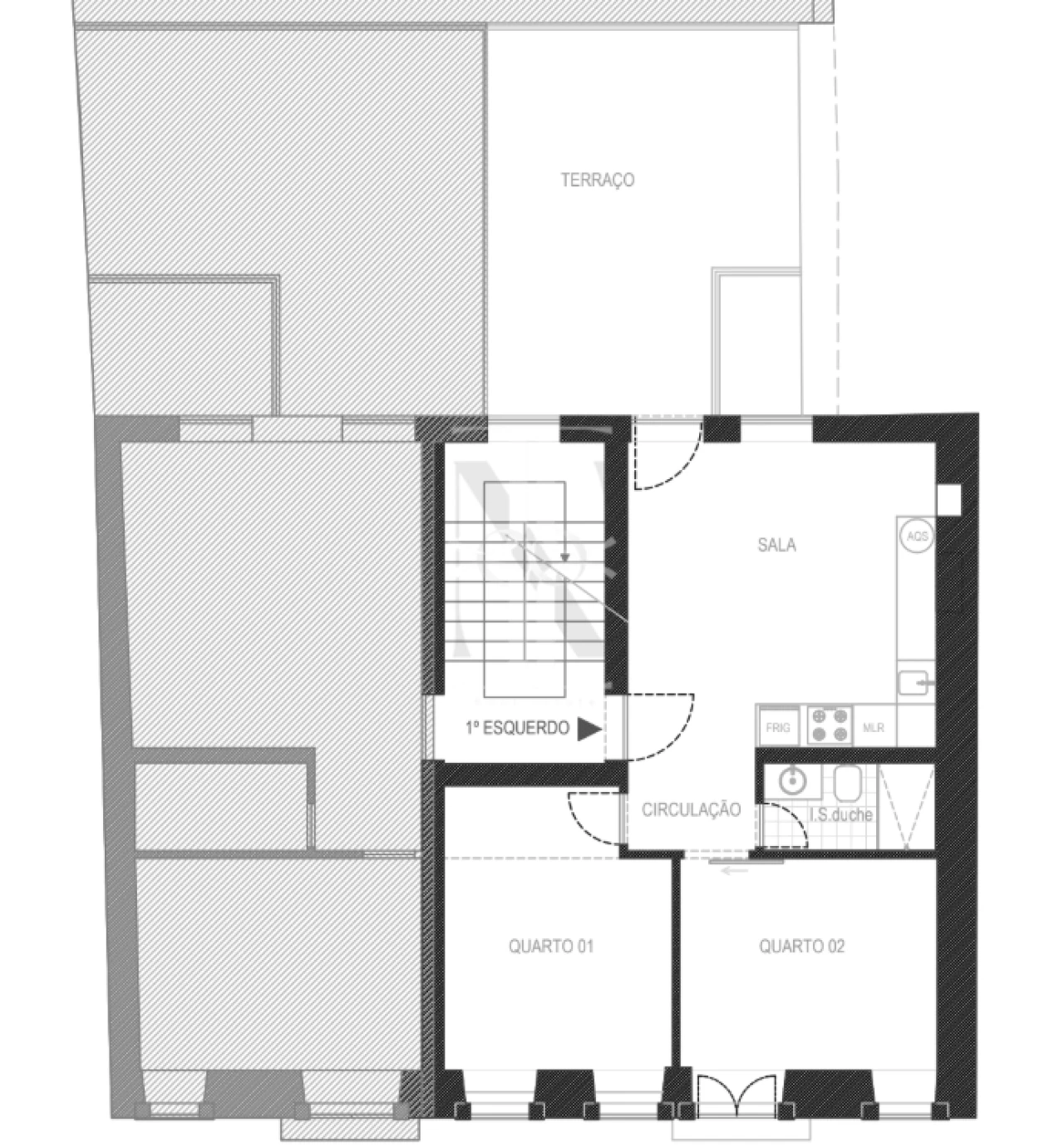 Apartamento T2 para Venda em Arroios Foto 8