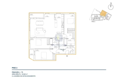 Apartamento T3 para Venda em Atouguia da Baleia