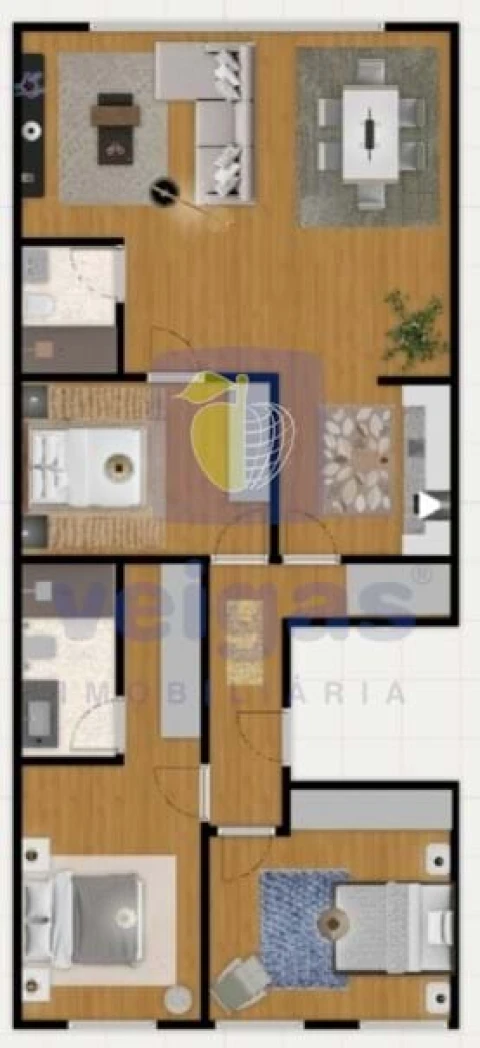 Apartamento T3 para Venda em Penha de França