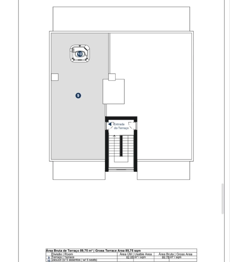 Apartamento T3 para Venda em Portimão Planta 1