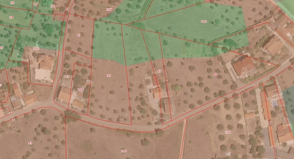 Terreno para Venda em Casais e Alviobeira Planta 1