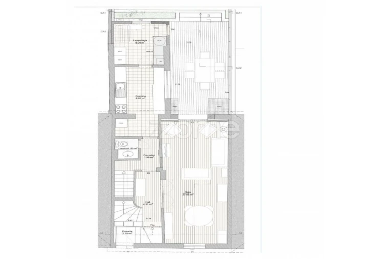 Moradia T3 para Venda em Paranhos Planta 1