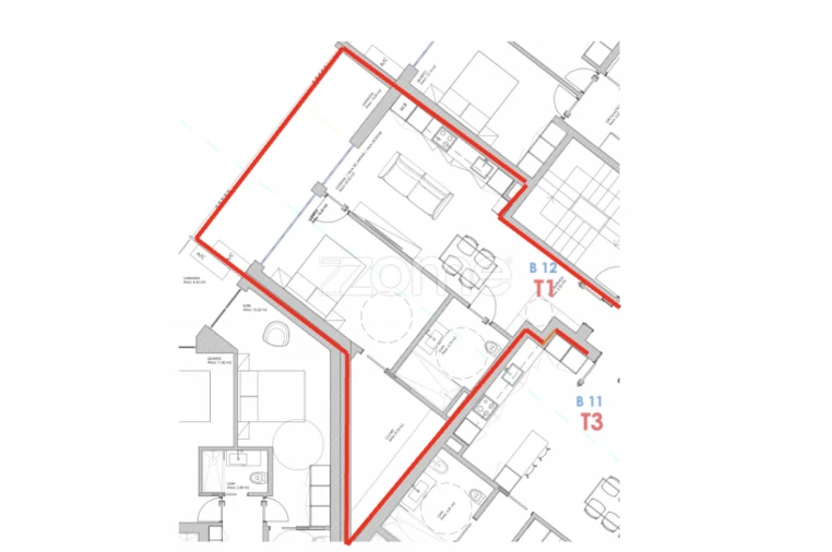 Apartamento T2 para Venda em Oliveira do Douro Foto 3