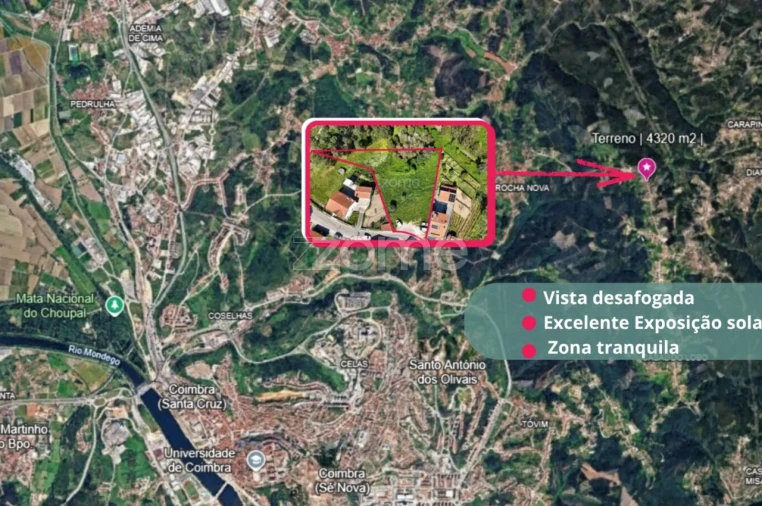 Terreno para Venda em Eiras e São Paulo de Frades Foto 4