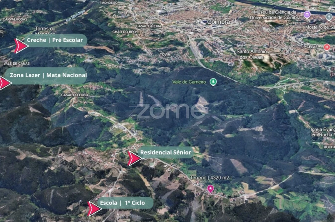 Terreno para Venda em Eiras e São Paulo de Frades Foto 6
