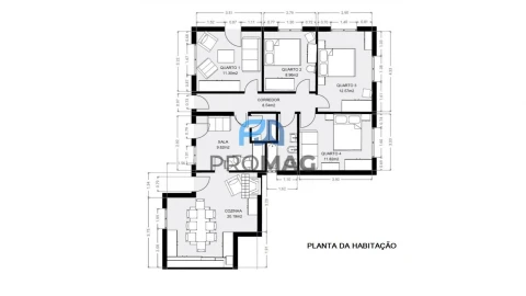 Moradia T3 para Venda em Santa Marinha do Zezere