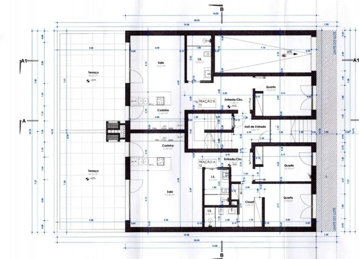 Apartamento T1 para Venda em Fernao Ferro Planta 1