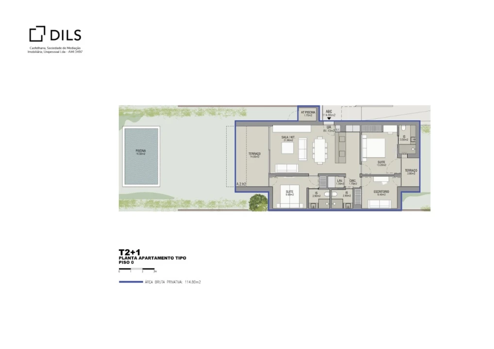 Apartamento T2 para Venda em Porto Covo Foto 21