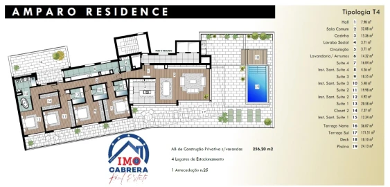 Apartamento T4 para Venda em São Martinho