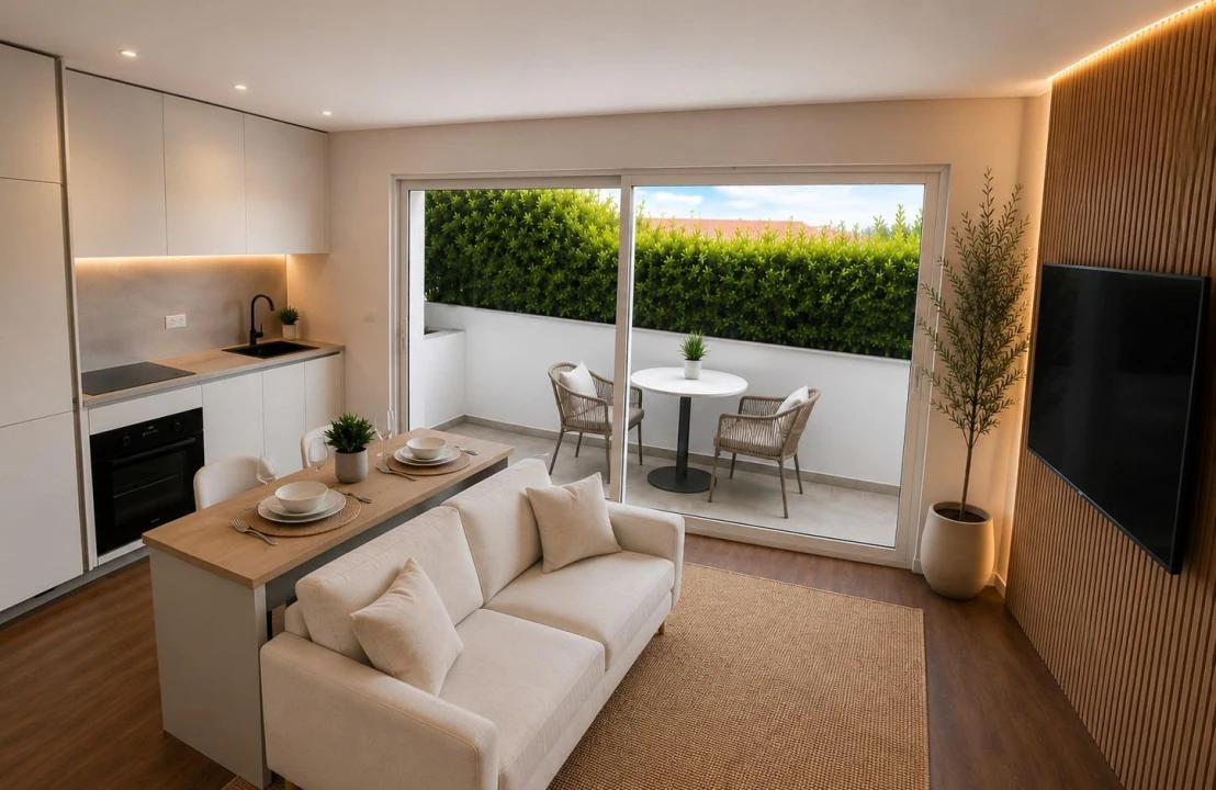 Apartamento T1 para Venda em Urgezes Foto 2