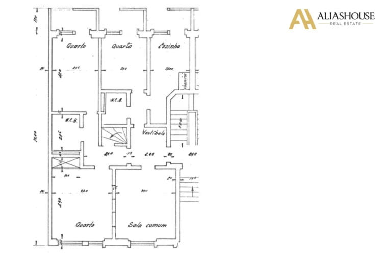 Apartamento T3 para Venda em Carcavelos e Parede Planta 1