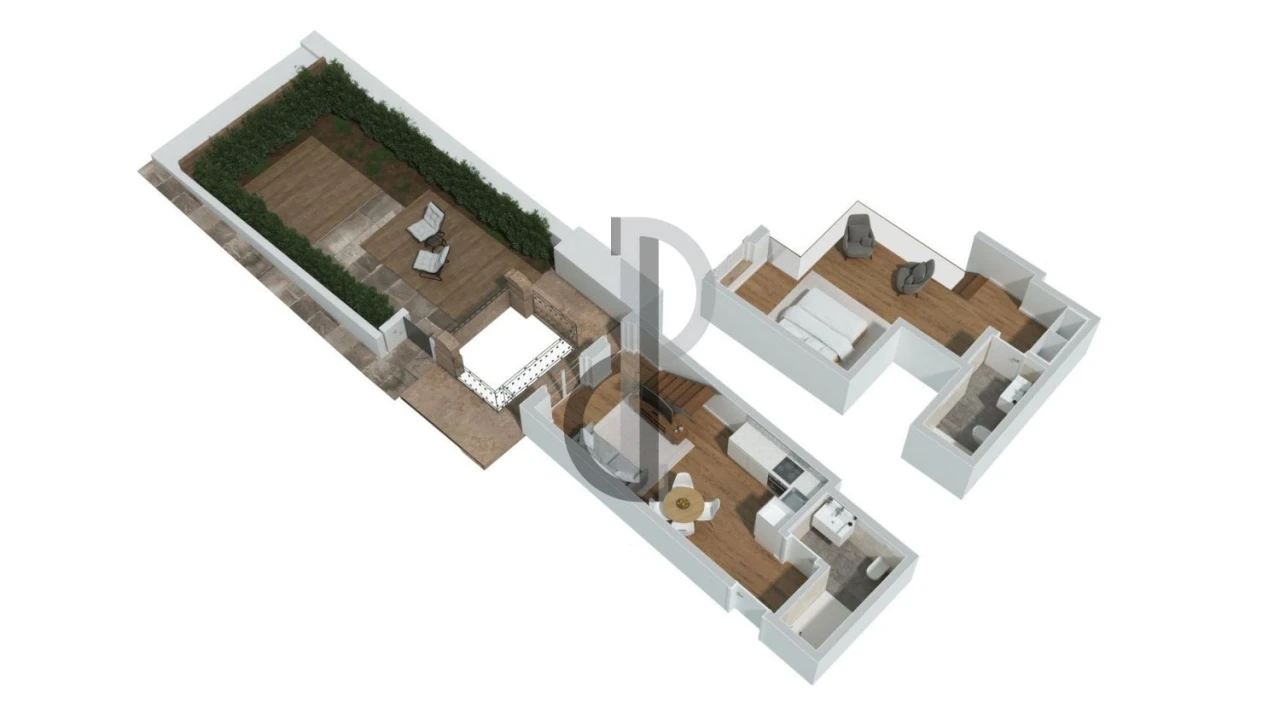 Apartamento T1 para Venda em Santa Marinha e São Pedro da Afurada Foto 34