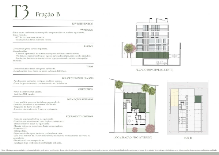 Apartamento T3 para Venda em Lordelo do Ouro e Massarelos Planta 2