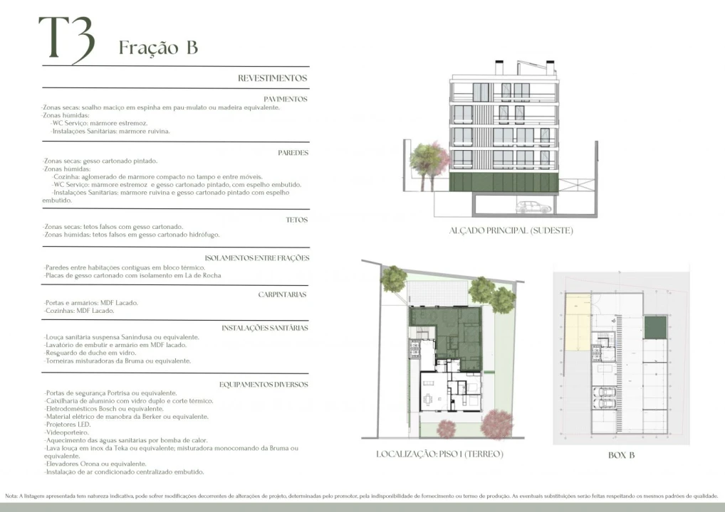Apartamento T3 para Venda em Lordelo do Ouro e Massarelos Planta 2