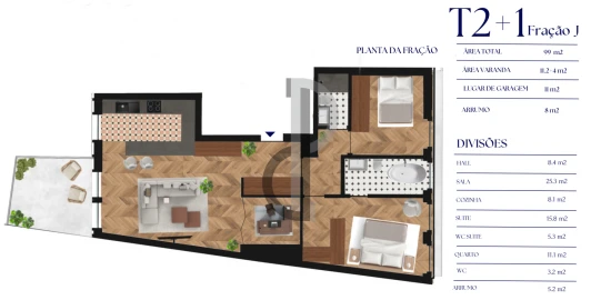 Apartamento T2 para Venda em Cedofeita, Santo Ildefonso, Sé, Miragaia, São Nicolau e Vitória