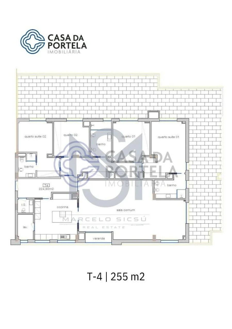 Apartamento T4 para Venda em Cedofeita, Santo Ildefonso, Sé, Miragaia, São Nicolau e Vitória Planta 1