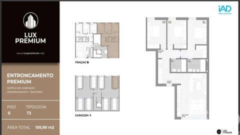 Apartamento T3 para Venda em São João Baptista