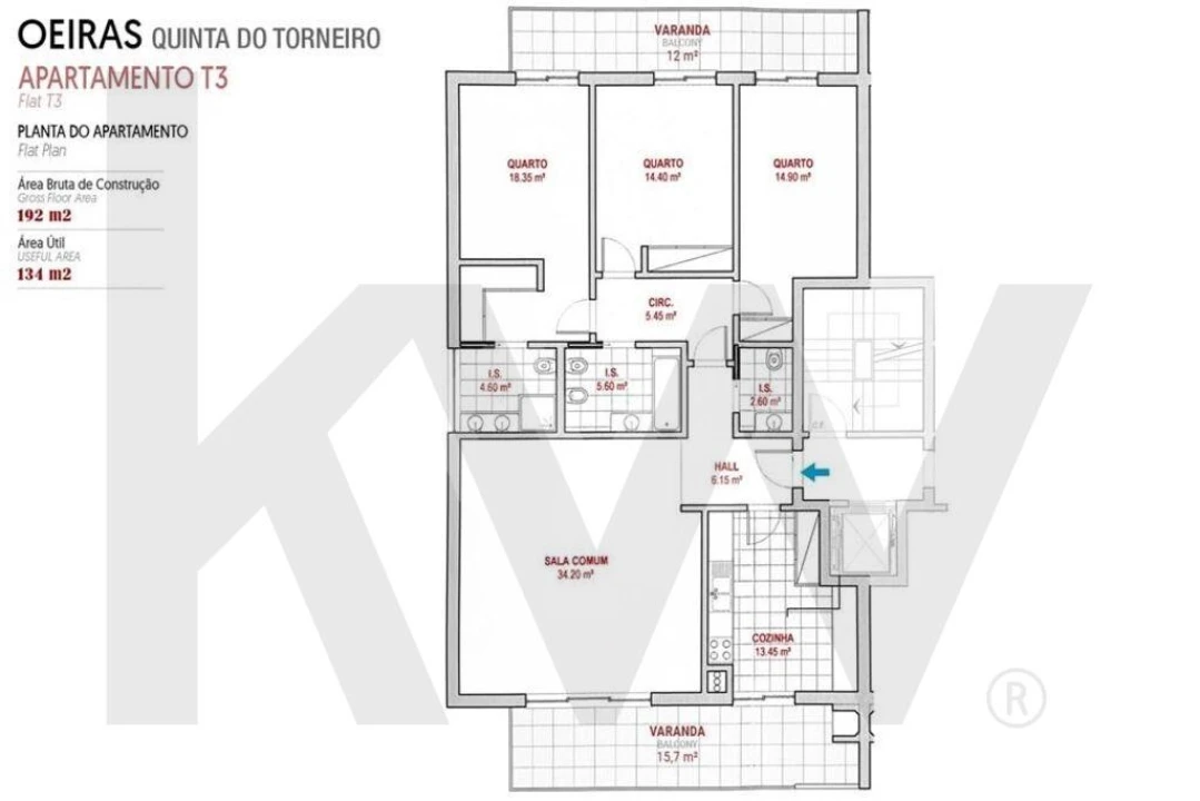 Apartamento T3 para Arrendamento em Oeiras e São Julião da Barra, Paço de Arcos e Caxias Foto 49