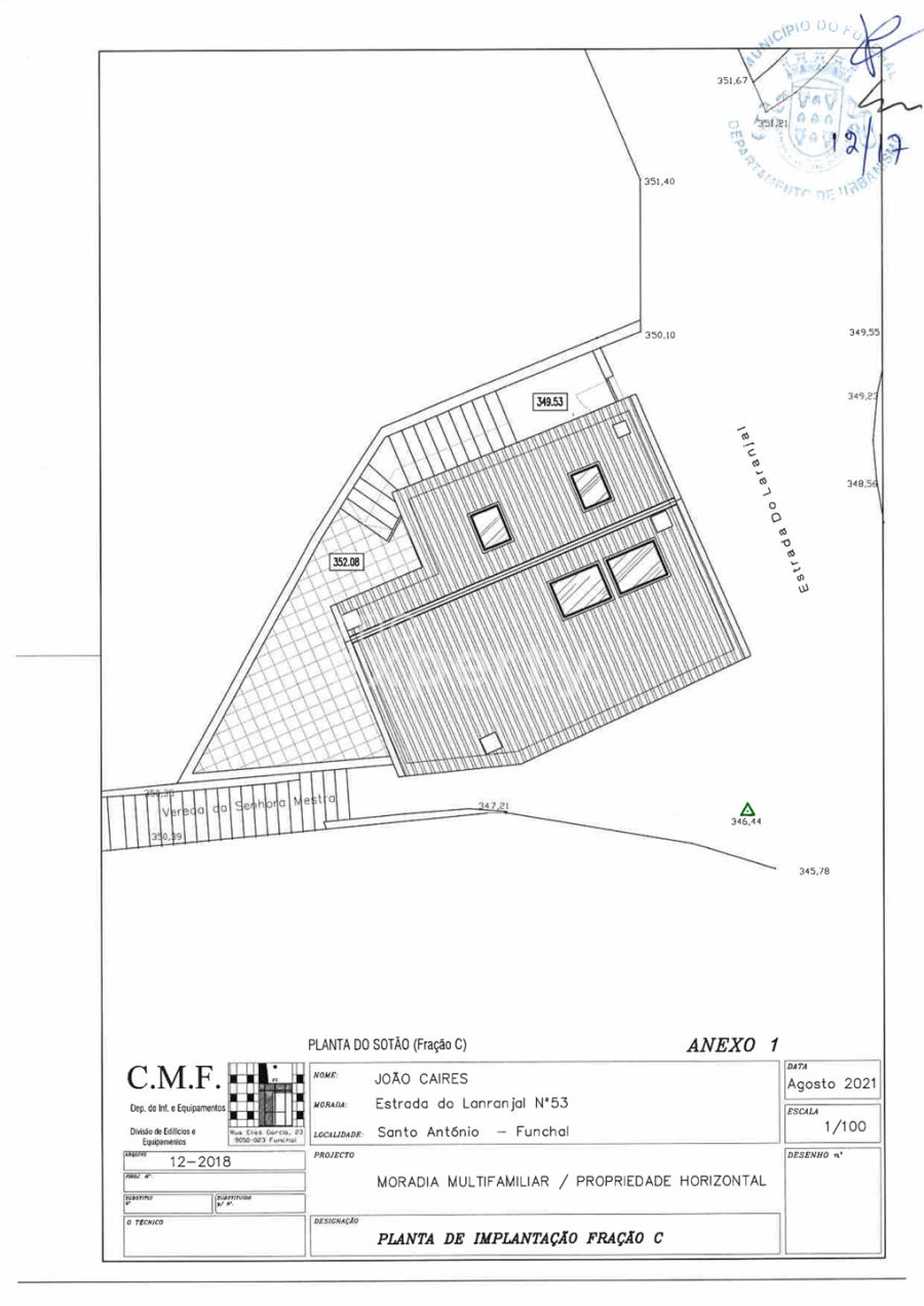 Apartamento para Venda em Santo Antonio Planta 1