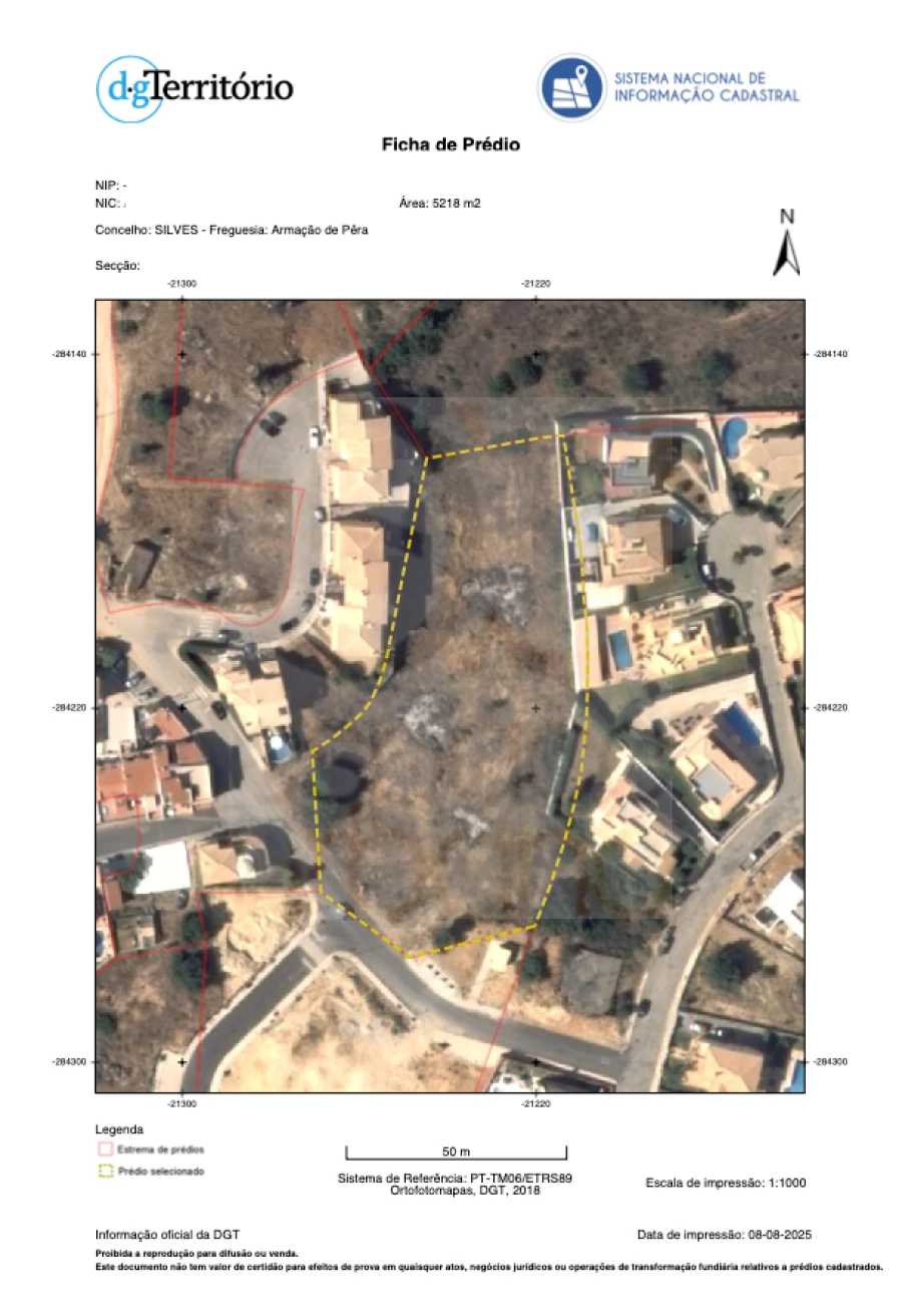 Terreno para Venda em Armação de Pera Planta 1