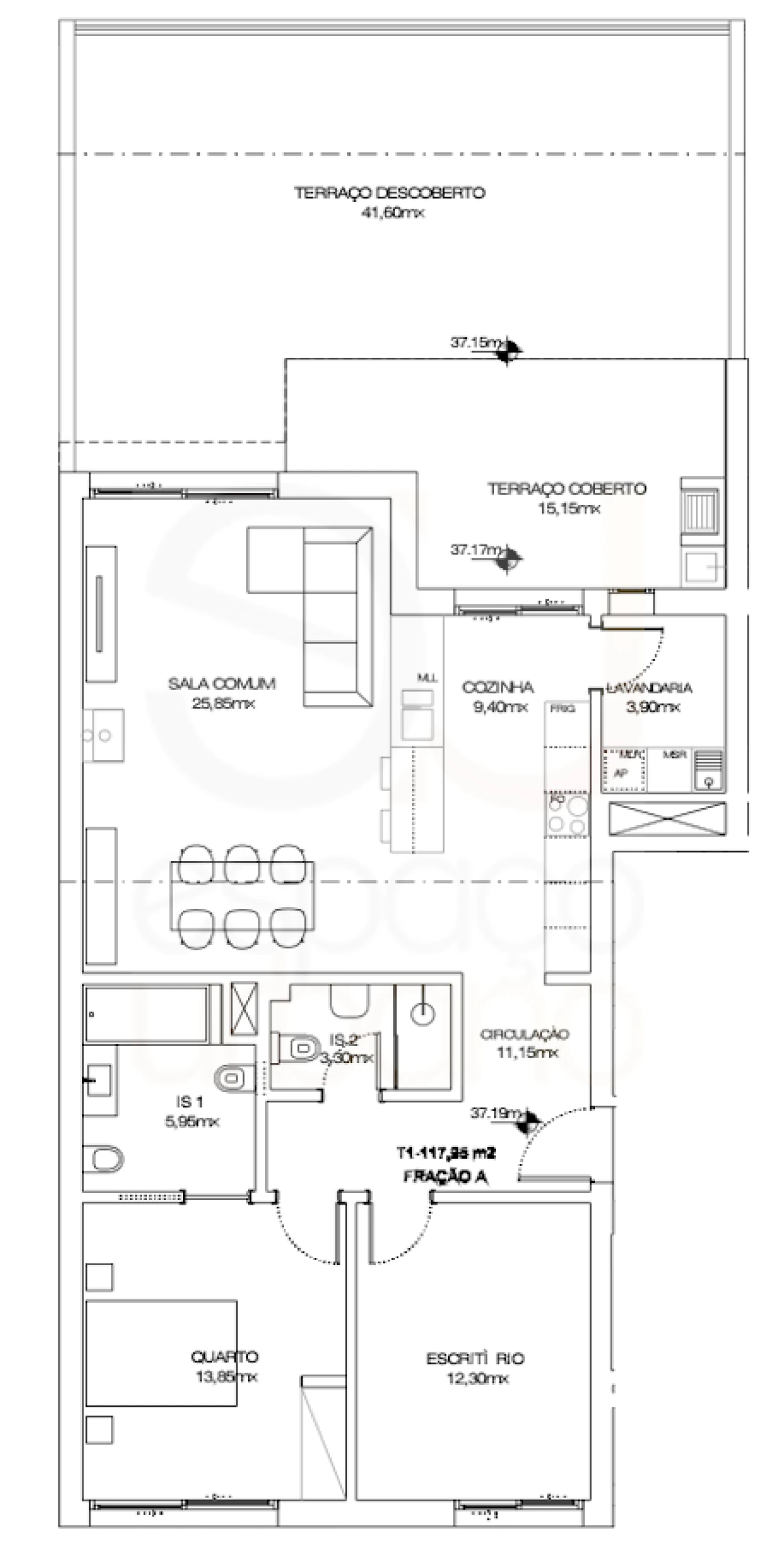 Apartamento T2 para Venda em São Silvestre Foto 21