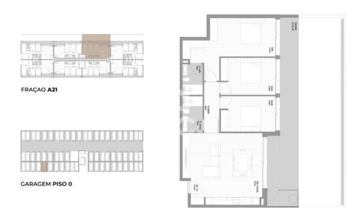 Apartamento T3 para Venda em Fânzeres e São Pedro da Cova Foto 18