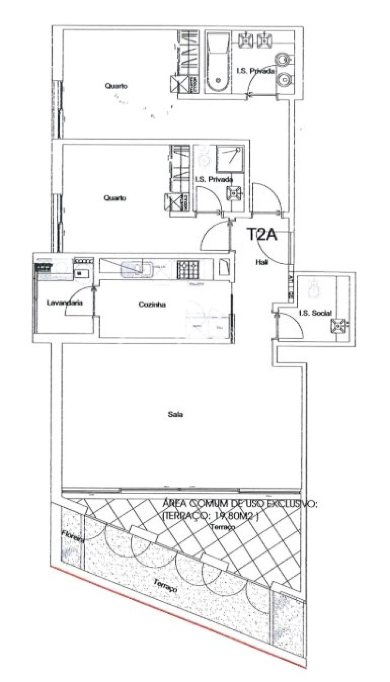 Apartamento T2 para Arrendamento em Funchal (Se) Foto 25