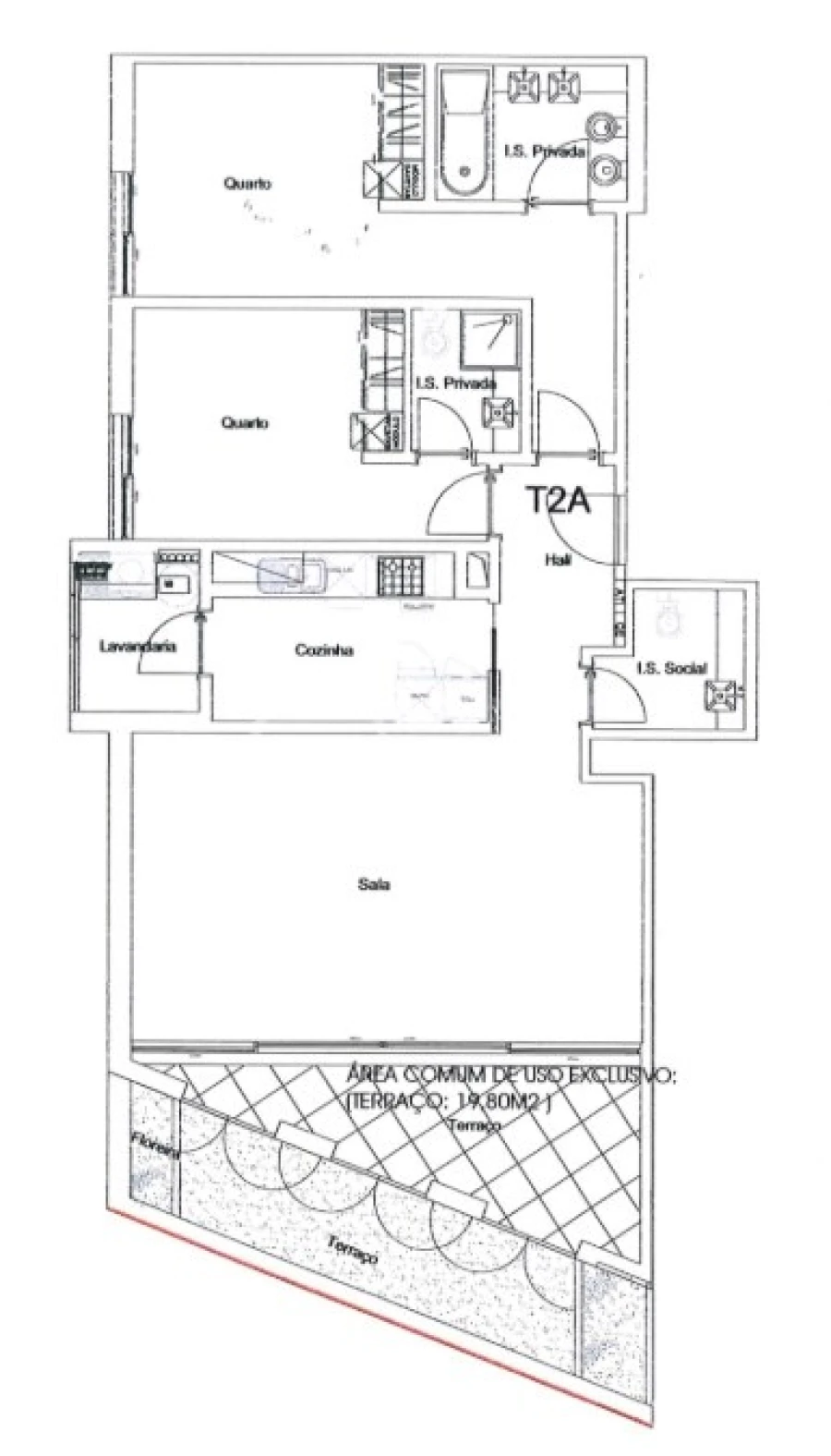 Apartamento T2 para Arrendamento em Funchal (Se) Foto 25