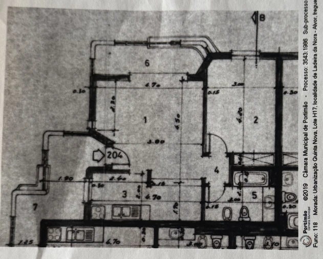 Apartamento T1 para Venda em Alvor Planta 1