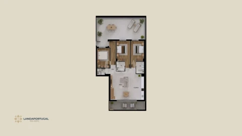 Apartamento T3 para Venda em Tavira (Santa Maria e Santiago)