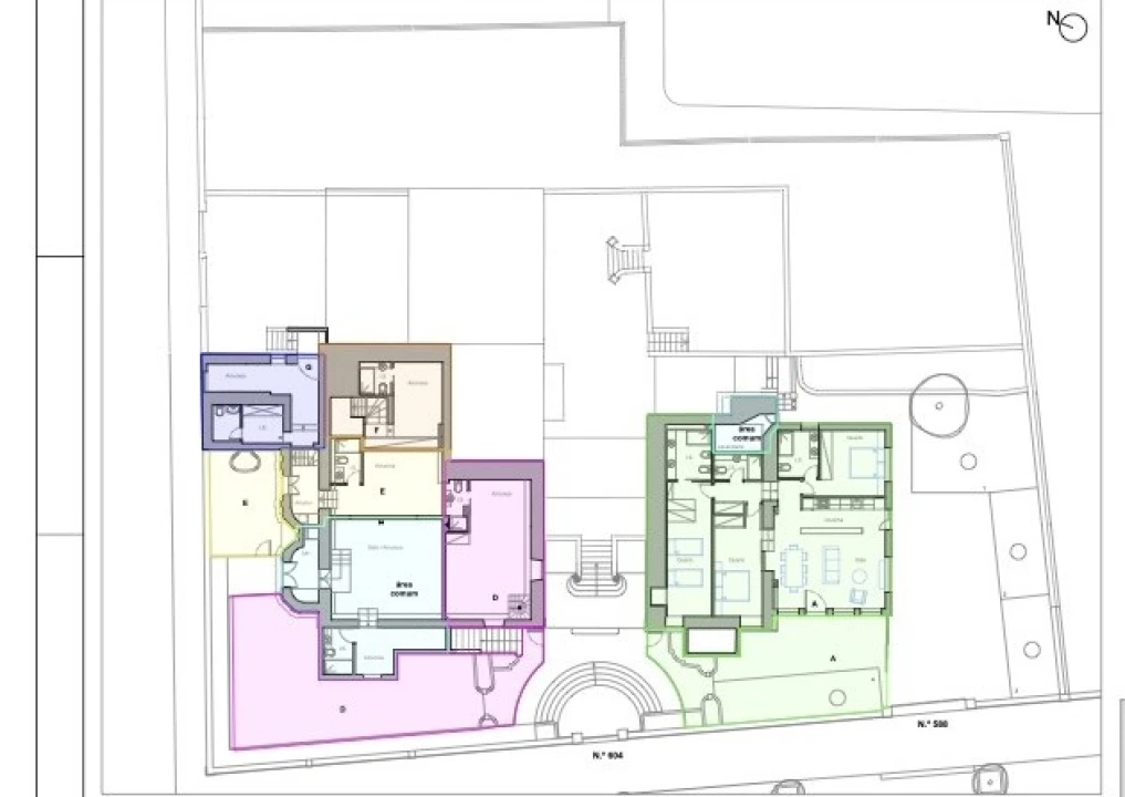 Apartamento T2 para Venda em Aldoar, Foz do Douro e Nevogilde Planta 2