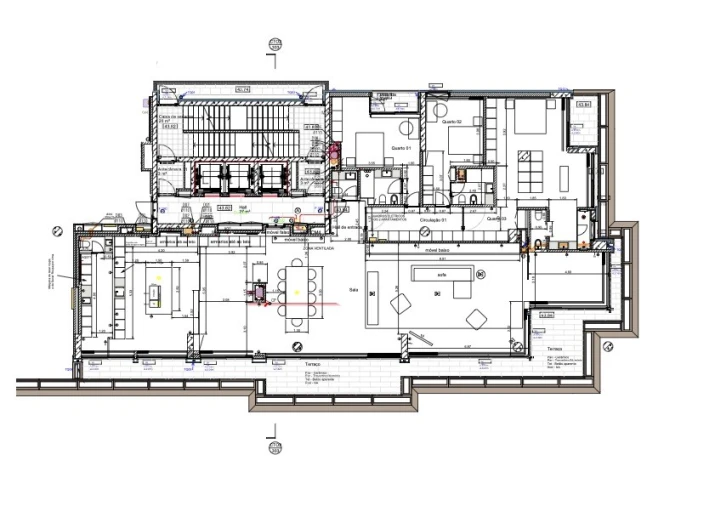 Apartamento T3 para Venda em Lordelo do Ouro e Massarelos Planta 1