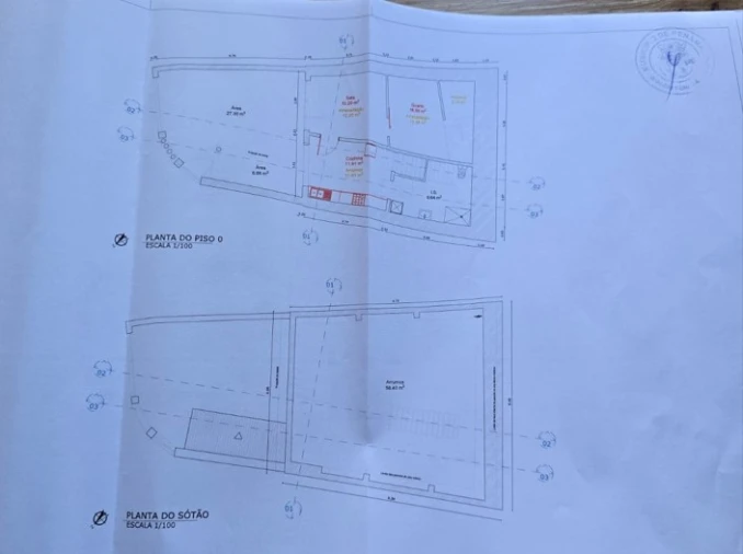 Moradia T1 para Venda em Pedrógão de São Pedro e Bemposta Planta 1