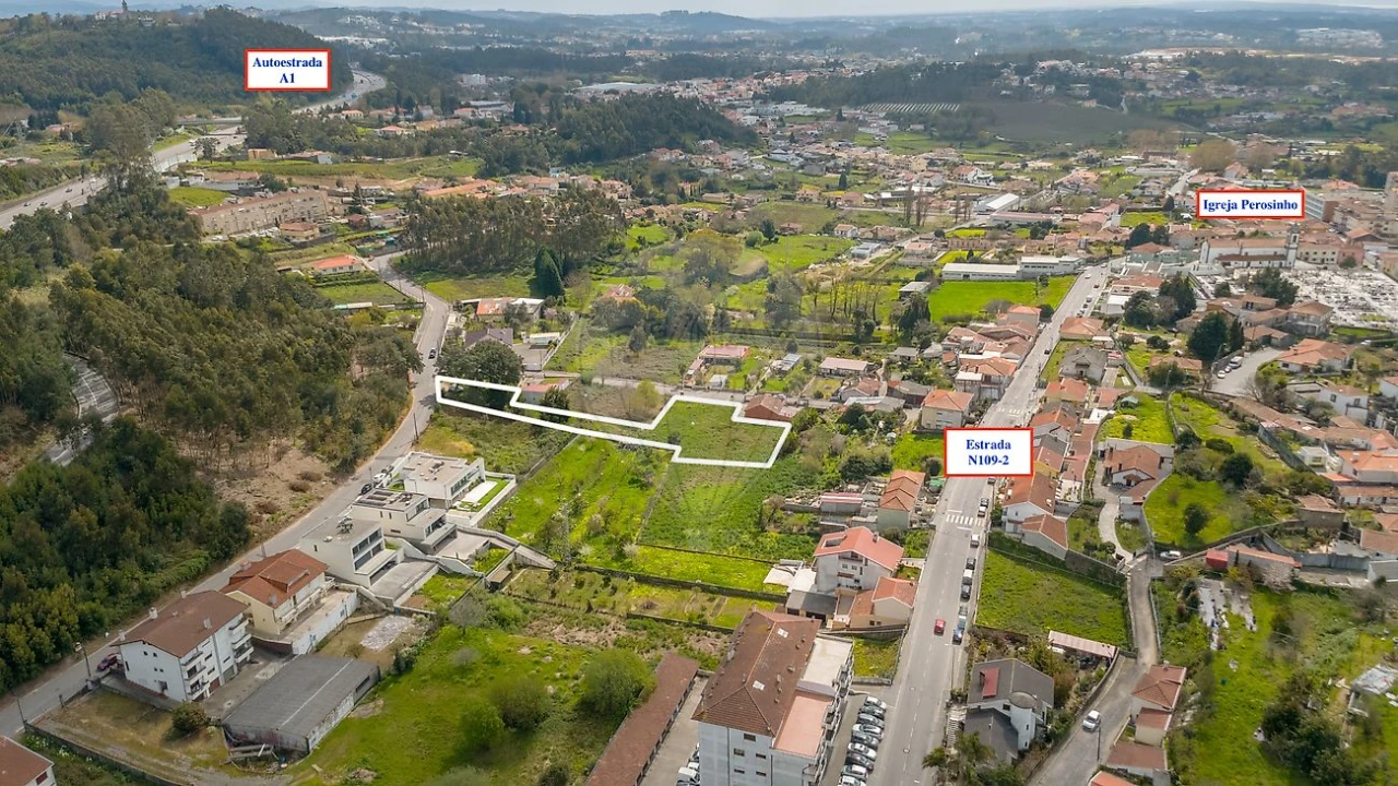 Terreno para Venda em Serzedo e Perosinho Foto 1