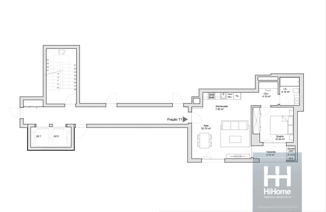 Apartamento T1 para Venda em Funchal (Santa Luzia) Foto 14