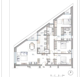 Apartamento T3 para Venda em Oliveira do Douro