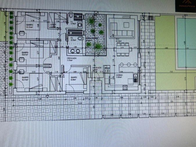 Moradia T4 para Venda em Fernao Ferro Planta 1