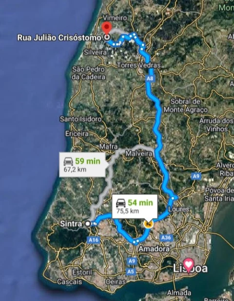 Moradia T4 para Venda em A dos Cunhados e Maceira