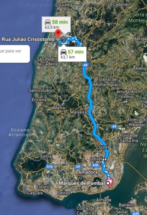 Moradia T4 para Venda em A dos Cunhados e Maceira