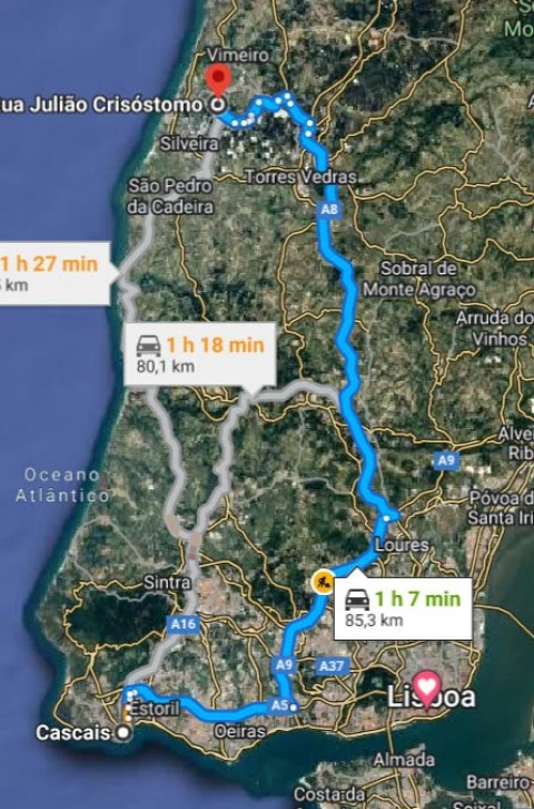 Moradia T4 para Venda em A dos Cunhados e Maceira