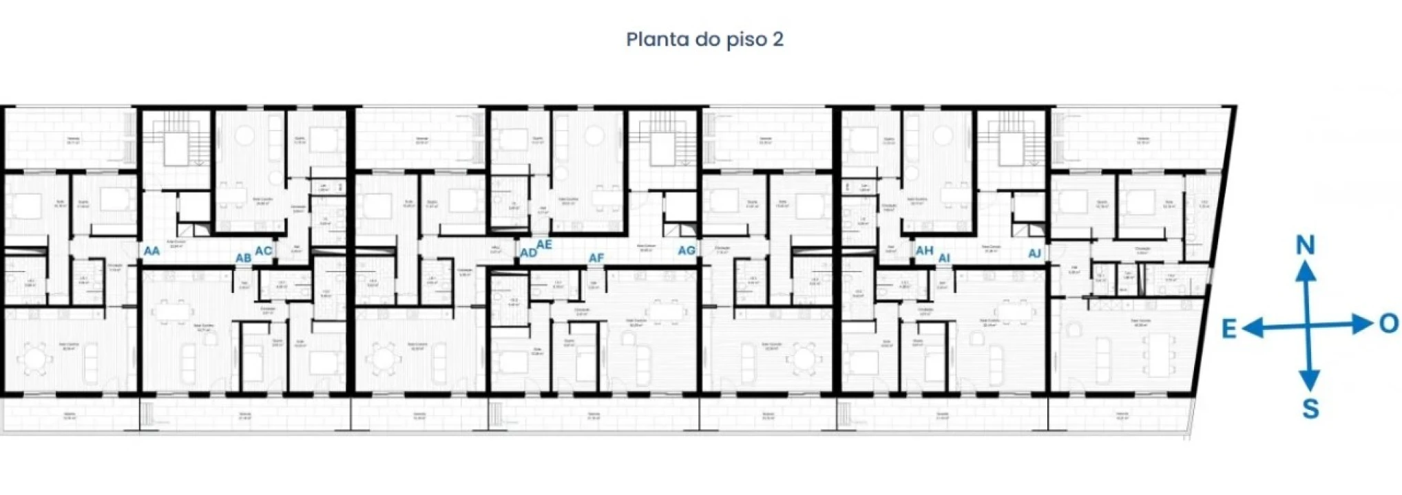 Apartamento T2 para Venda em Portimão Planta 3