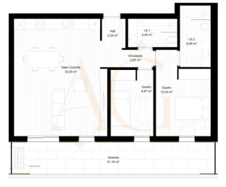 Apartamento T2 para Venda em Portimão