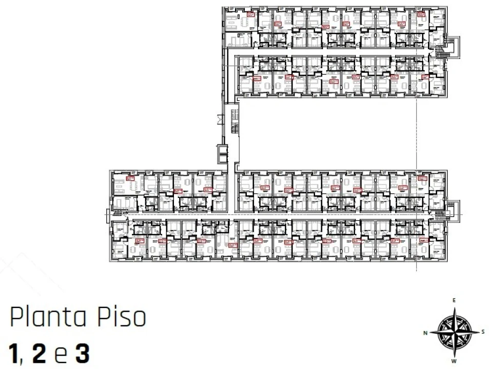 Apartamento T2 para Venda em Paranhos Planta 2