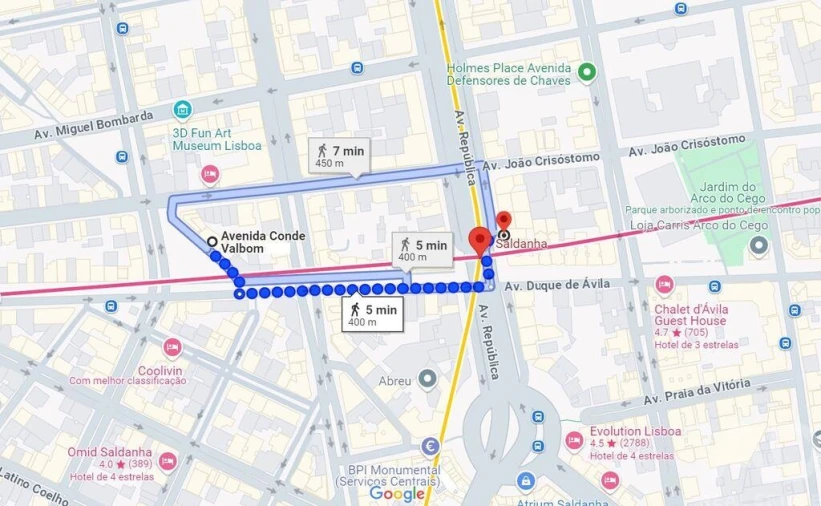 Apartamento T1 para Arrendamento em Avenidas Novas Foto 20