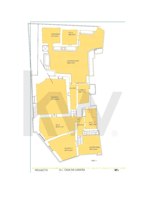 Moradia T3 para Venda em Barbacena e Vila Fernando