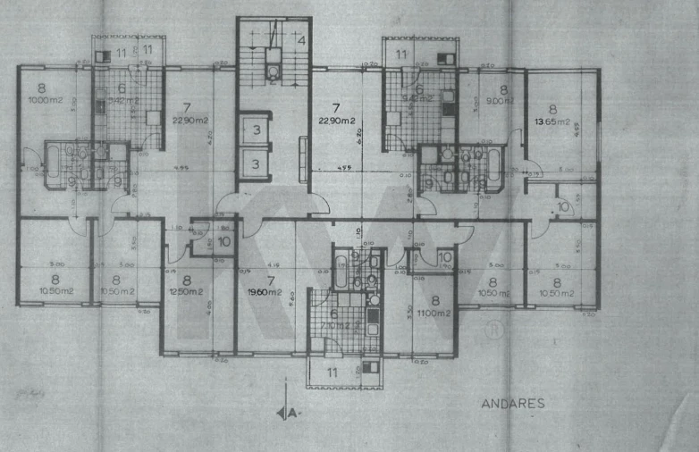Apartamento T4 para Venda em Santo Antonio da Charneca Planta 1